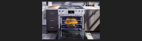 36-inch Range Oven Open