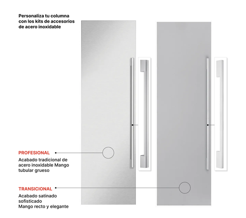 Columna congelador de empotre de 30 pulgadas