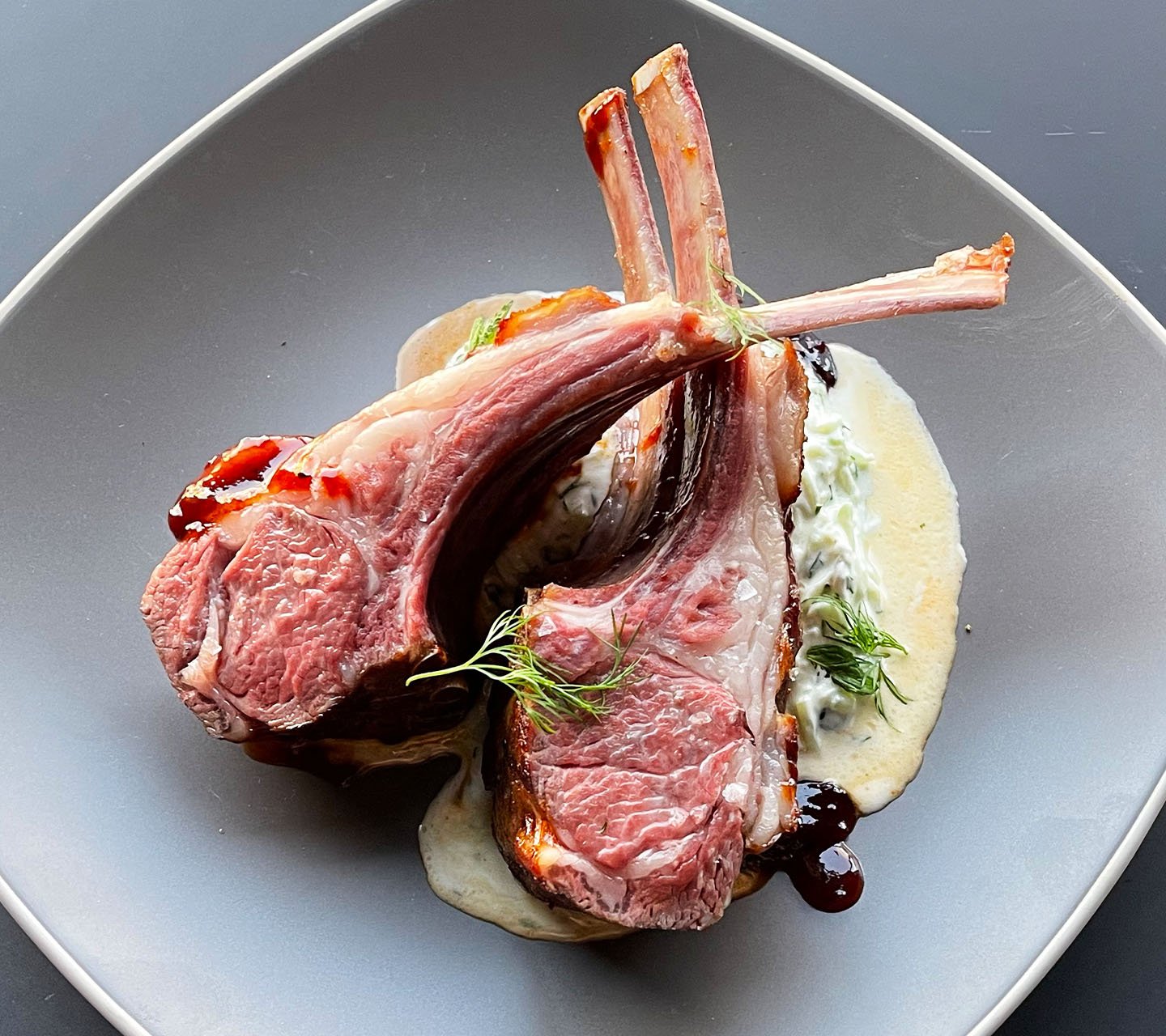 Sous Vide Rack of Lamb