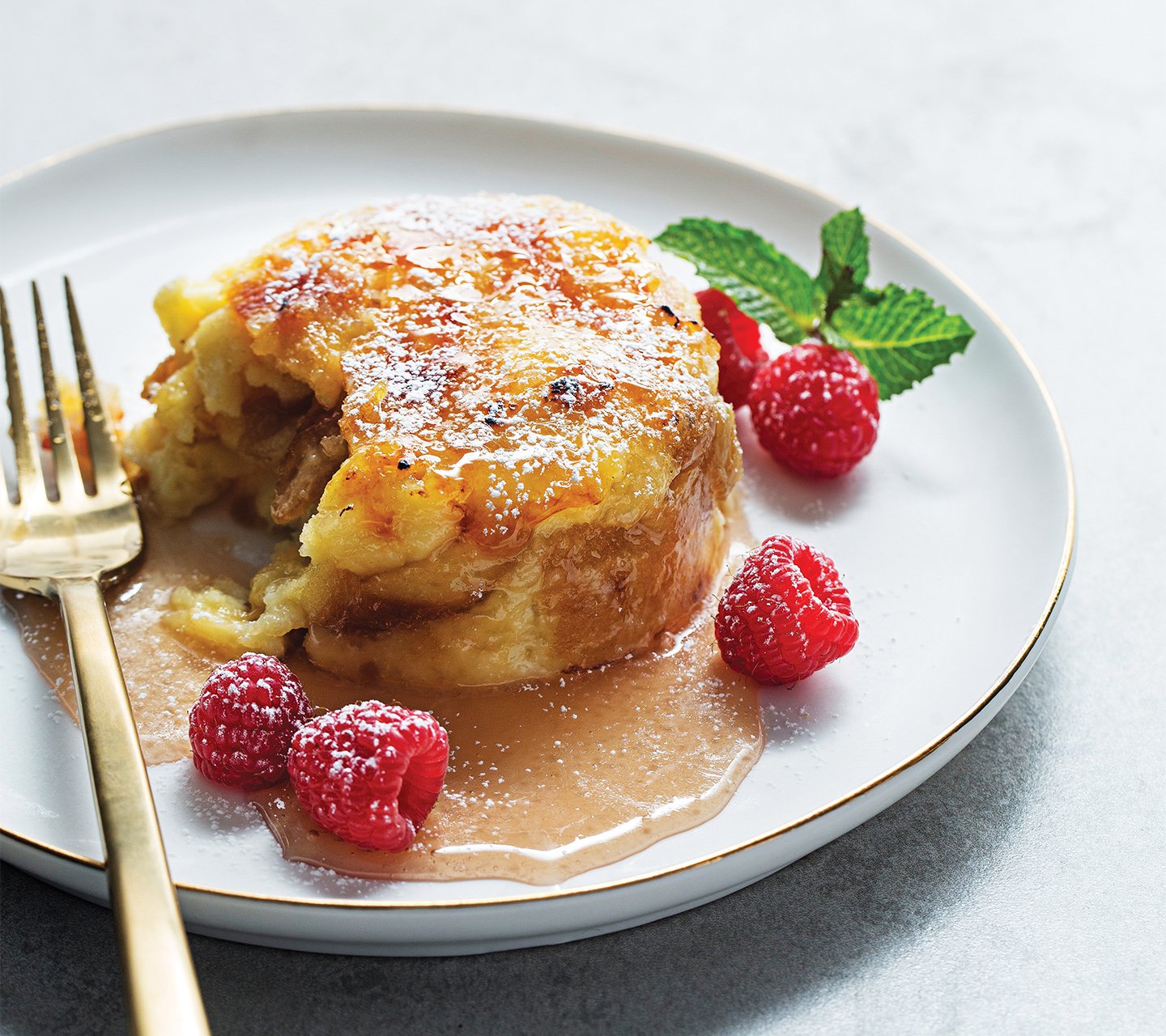 Sous Vide Bread Pudding